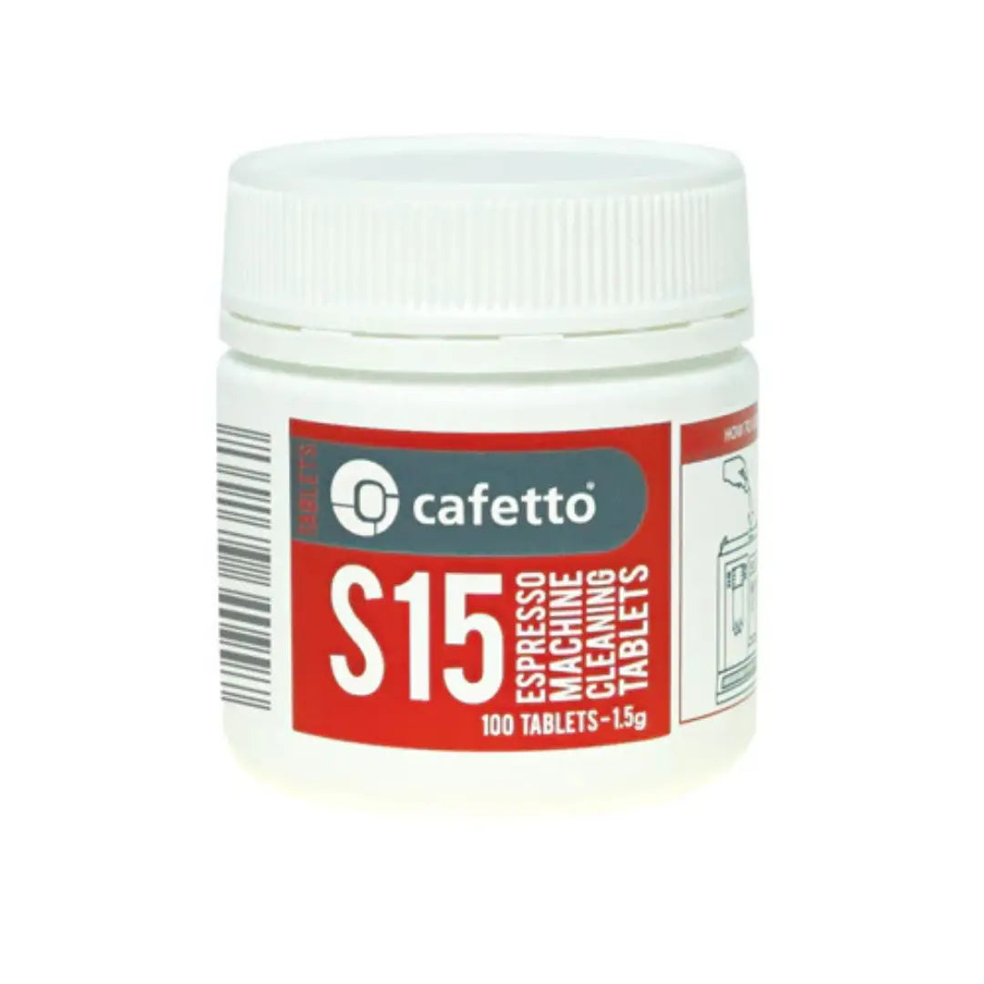 CAFETTO S15 ESPRESSO MACHINE Cleaning Tablets (100 Tablets) Eighteen Grams