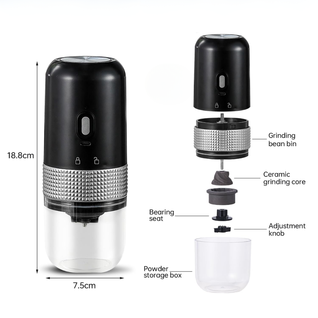 Rechargeable Electric Coffee Grinder