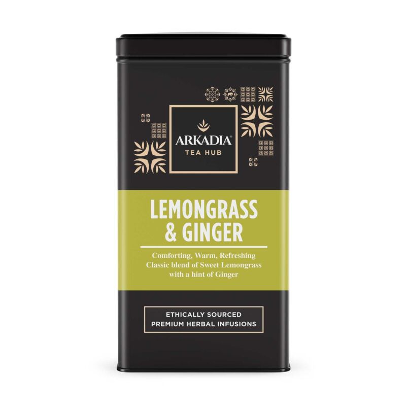 Arkadia Promotional Tea Tin - Lemongrass & Ginger