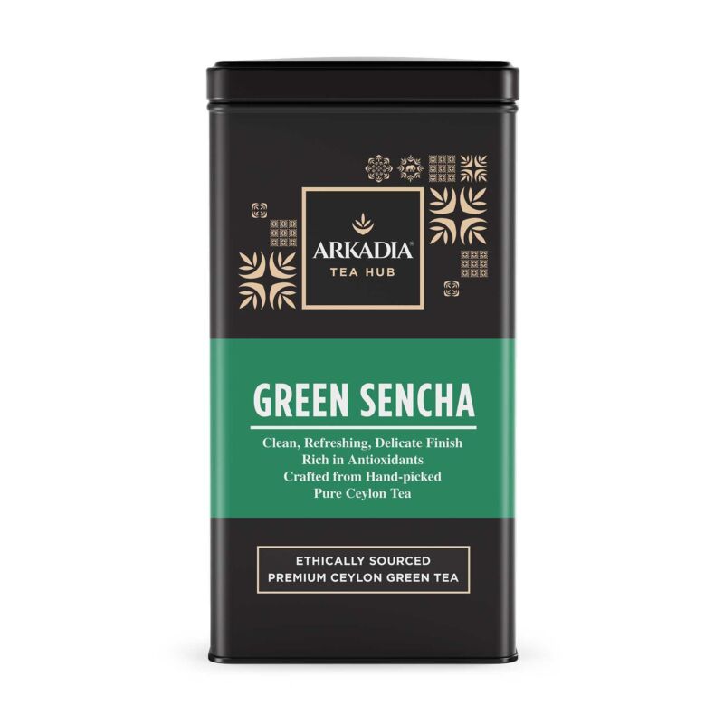 Arkadia Promotional Tea Tin - Green Sencha